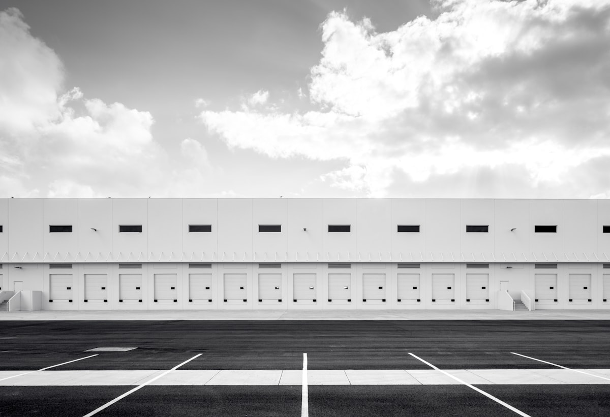 Industrial warehouses and factories